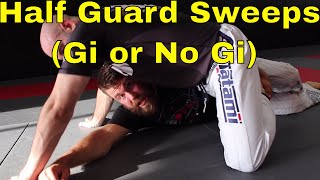 Effective BJJ Half Guard Sweep for Gi and No Gi – Toe Tuck Technique
