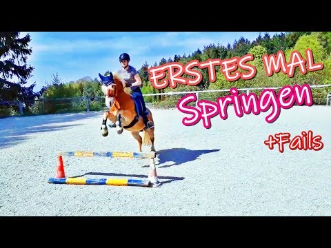 🦄 Erstes Mal SPRINGEN mit Winnie + FAILS 🦄