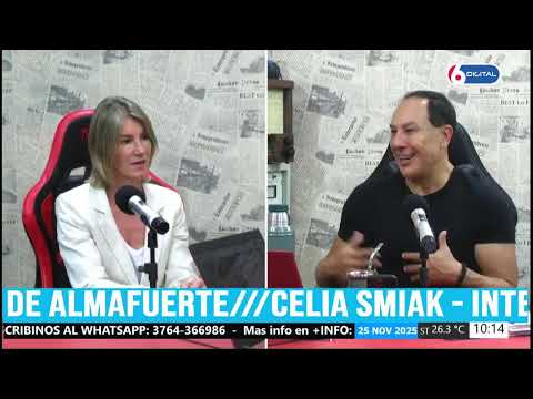 25-11-25 CADENA NOTICIAS | Celia Smiak (@celiasmiak) · Almafuerte, Misiones