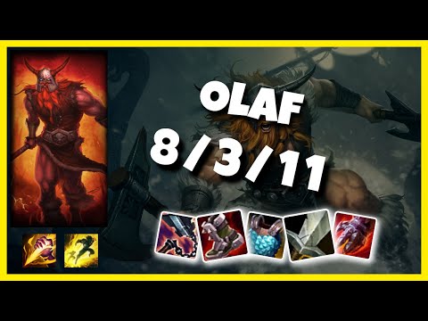 Olaf vs Hecarim TURKISH Challenger JUNGLE (8/3/11) - v11.4