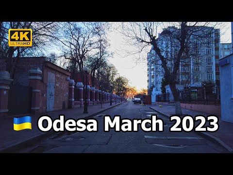 [4K] Walking in Odesa / Real Ukraine 🇺🇦 - Empty Streets at Sunrise