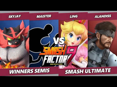 Smash Factor 9 Winners Semis - Skyjay & Maister Vs. Ling & Alandiss - SSBU Ultimate Tournament