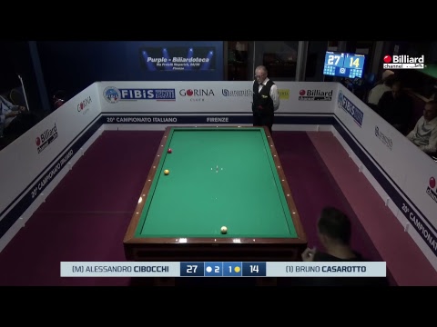 Casarotto Bruno VS Cibocchi Alessandro - 20° Campionato Italiano Firenze