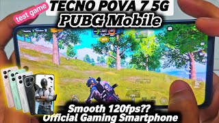 Download lagu UNBOXING TECNO POVA 7 5G Test Game PUBG Mobile Smooth 120fps?? Temperature?? Lag?? | Full Handcam mp3
