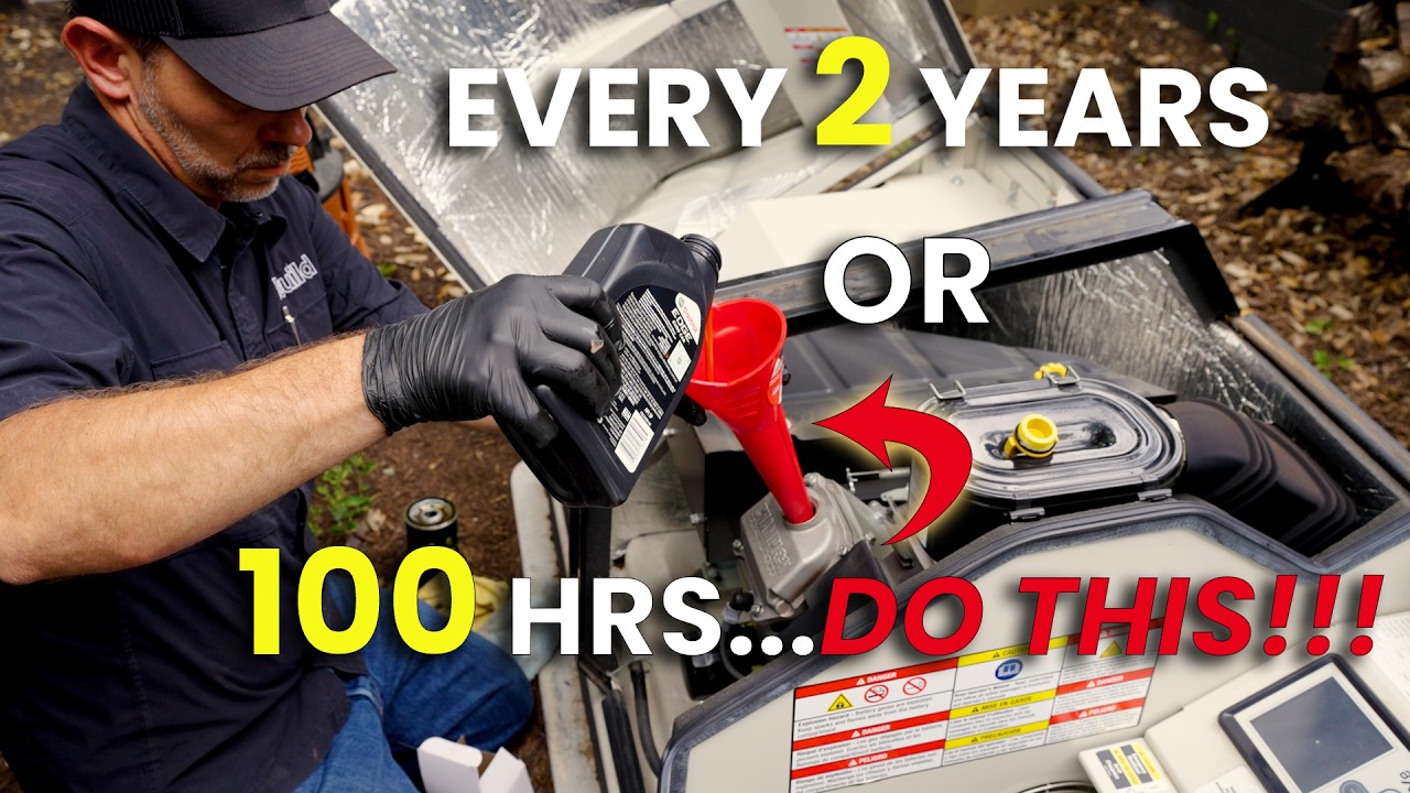 Annual Maintenance Routine For Home Standby Generator