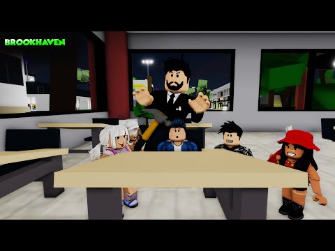 😲 OKULA YENİ ÇOCUK GELDİ MÜDÜRÜN OĞLU ÇIKTI !!! 😱 / ROBLOX BROOKHAVEN RP