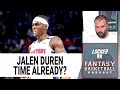 Jalen Duren Paolo Banchero With Big NBA Debuts NBA Fantasy Basketball Recap October 19th