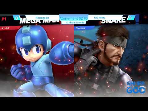 Atonement - S2 - #5 - Grand Finals -  MTG (Megaman) vs Renegade (Snake)