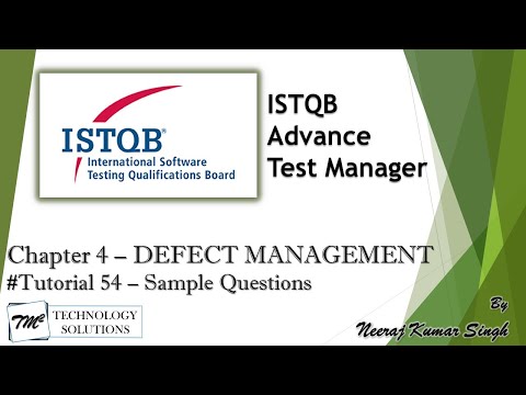 ISTQB Test Manager Introduction