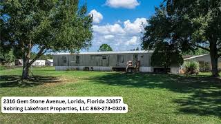 2316 Gemstone Dr, Sebring FL | Stunning Home for Sale
