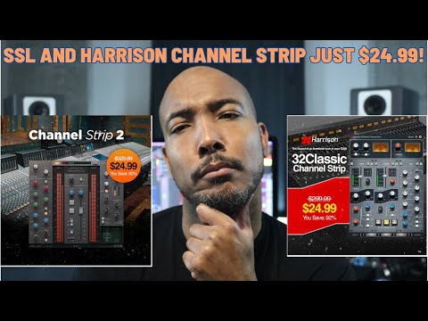 Get SSL channel strip 2 and Harrison 32 Classic channel strip for just  $24.99