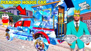 Franklin Built A Diamond House On Diamond Car in GTA 5..| GTA 5 AVENGERS