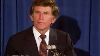 Presidential Candidate Gary Hart&#39;s &#39;Exit Speech