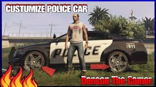 HOW TO CUSTOMIZE A POLICE CARS IN GTA V (STORY MODE)