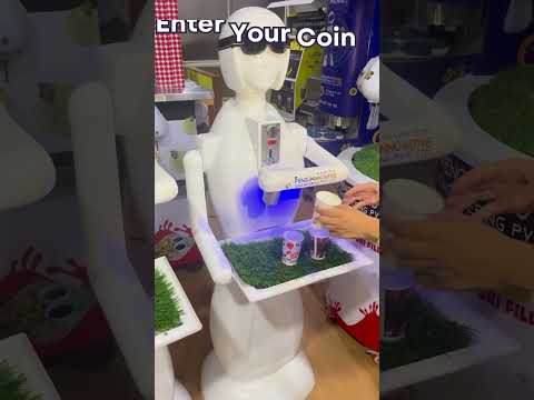 Juice serving robot, for industrial, model name/number: 201