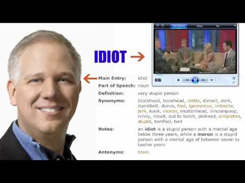 Glenn Beck is an idiot (Obama a racist?)