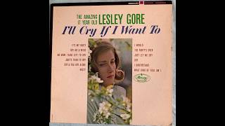 Lesley Gore - Cry And You Cry Alone