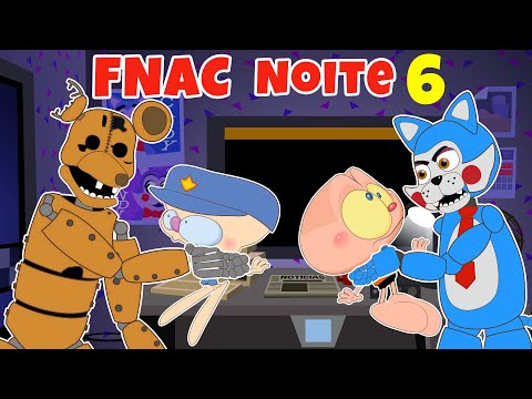 Mongo e Drongo em Five Nights At Candy's - Noite 6 - FNAC em desenho animado