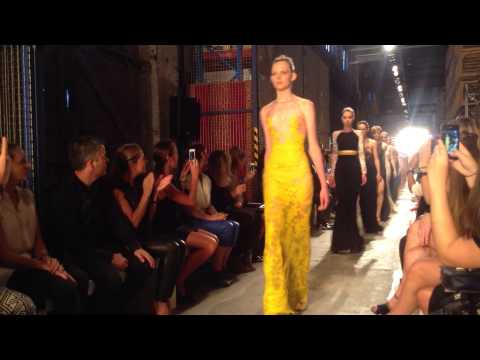 Alex Perry Final Walk at Mercedes Benz Fashion Week 2013