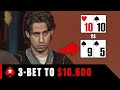This Aggressive Amateur DESTROYED The Pros For A HUGE 6 Figure Score ️ PokerStars