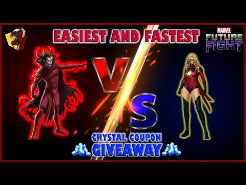 MARVEL FUTURE FIGHT - MOONSTONE DESTROYED MEPHISTO STAGE 5 EASILY / CRYSTAL COUPON GIVEAWAY