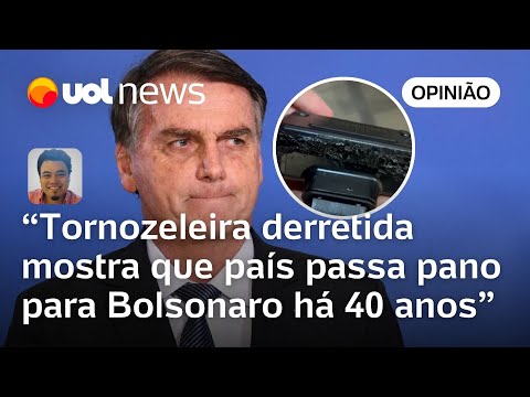 Tornozeleira derretida mostra que país passa pano para Bolsonaro há 40 anos | Leonardo Sakamoto