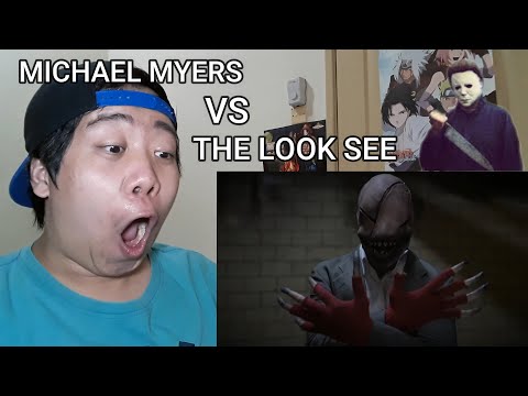 SUPER HORROR BEAT DOWN ¦ MICHAEL MYERS VS THE LOOK-SEE - (REACTION!!)