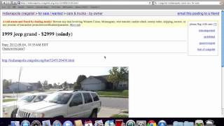 Craigslist Indianapolis Used Cars and Trucks - Best Local For Sale by Owner Options