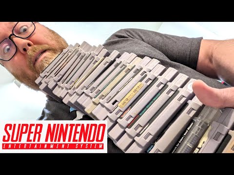 My SNES Collection isn't as big as you'd think