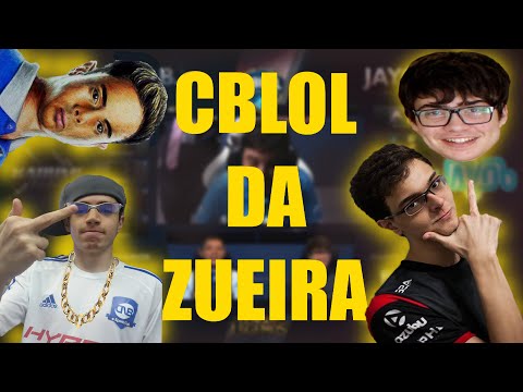 PRÉ - CBLOL DA ZUEIRA - LOL (TRETAS E DANÇA DAS CADEIRAS)