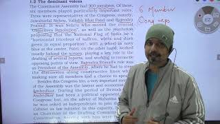 class 12 History | Framing the constitution (The Dominant voices)