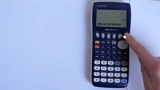 Casio FX-9750GII Graphing Calculator: Factorials