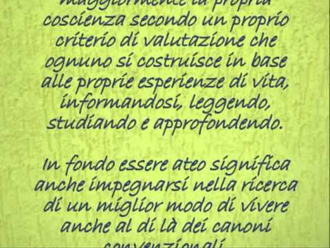 Che cosa significa vivere senza Dio