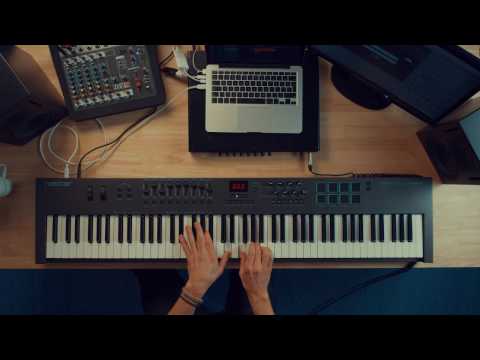 Nektar Impact LX+ 88 DAW controller Funk Jam