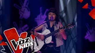 Video thumbnail of "Sara canta Besos Usados – Audiciones a Ciegas | La Voz Kids Colombia 2019"