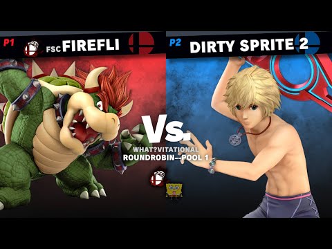The what?vitational - Firefli (Bowser) vs Vedhan (Shulk) - Round Robin Pool 1