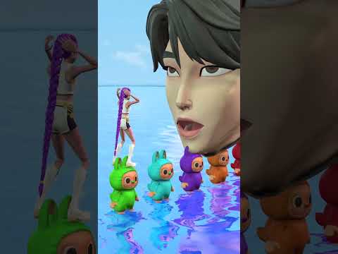 Rumi Play Music Rainbow #shorts #animation