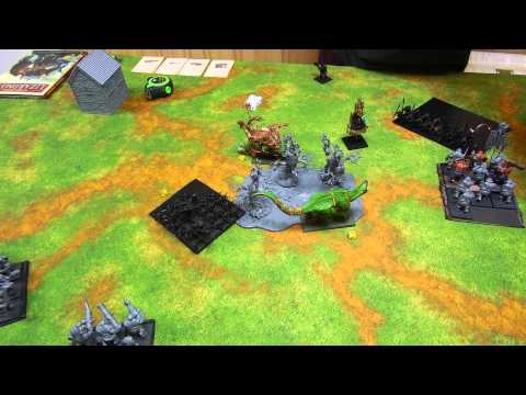 Ogre Kingdoms vs Lizardmen Warhammer Fantasy Battles Battle Report (ep2)