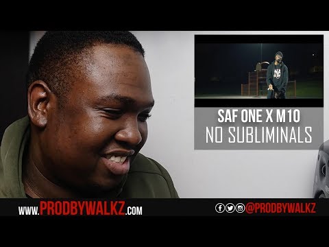 P110 - Safone x M10 - No Subliminals [Music Video] REACTION