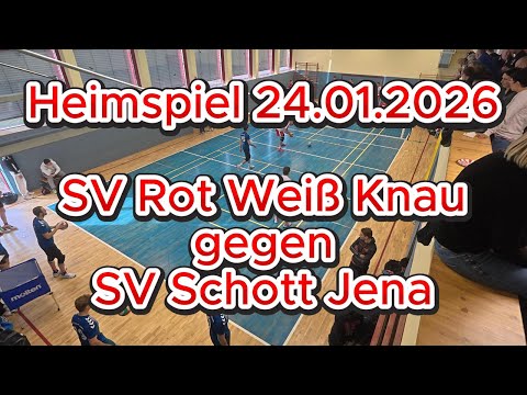 SV Rot Weiß Knau gegen SV Schott Jena