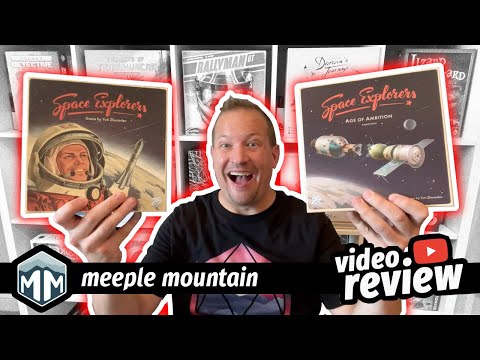 Space Explorers: Age of Ambition - How to Play & Preview - Boardgame Brody