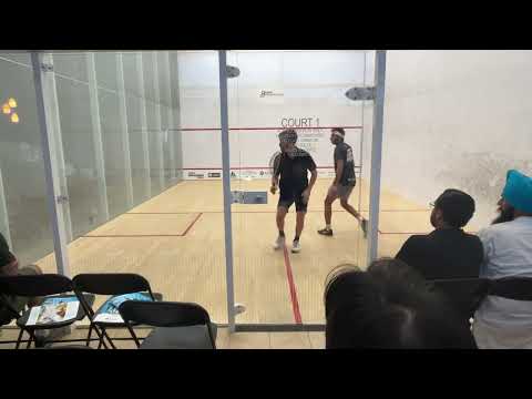 2022 Atlanta Squash Open Final - Leandro Romiglo vs Abd. Al Tamimi - Game 5 of 5 - 2/2
