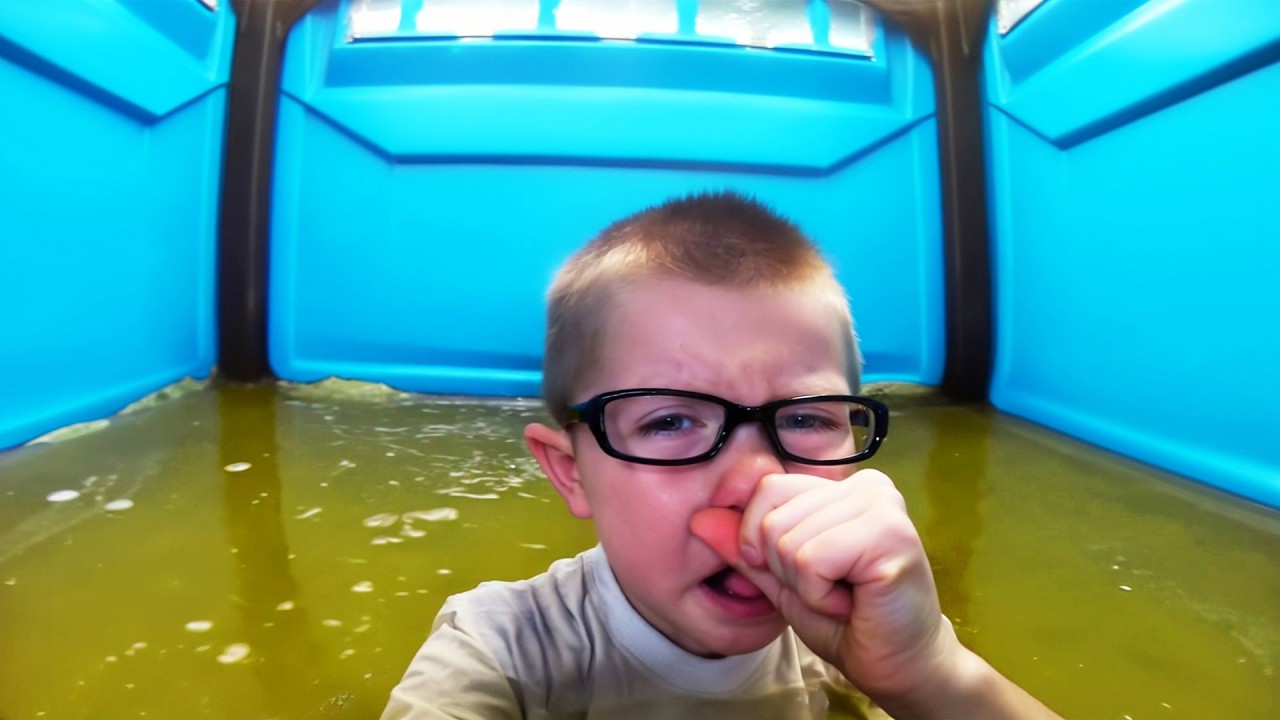 he flushed too many times..