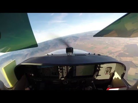 IFR to Colmar LFGA - holding procedure due to preceding traffic - live ATC