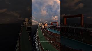 Cruise ship mornings really do hit different