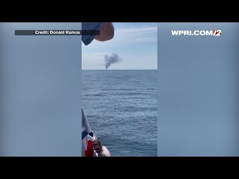 VIDEO NOW: Boat catches fire off Block Island