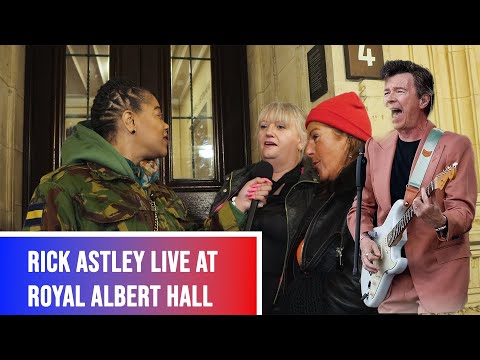 RICK ASTLEY LIVE AT ROYAL ALBERT HALL [FAN REACTION] | CREATIVE INSIGHT TV