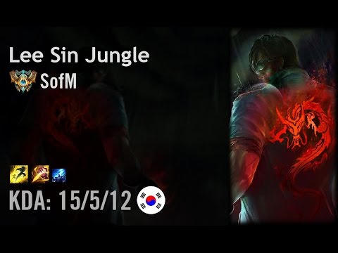 Lee Sin Jungle vs Graves - SofM - KR Challenger Patch 6.13