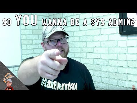 Certification Roadmap for Aspiring System Administrators - New to I.T. Only