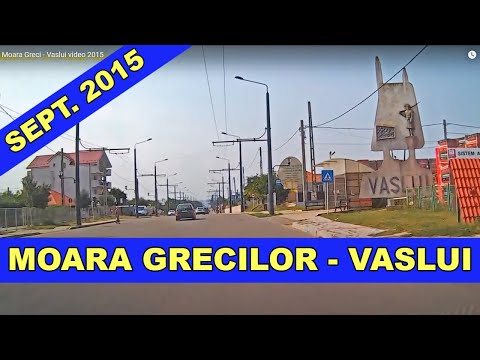Ruta Moara Grecilor - Vaslui sept. 2015 video Full HD 1080p